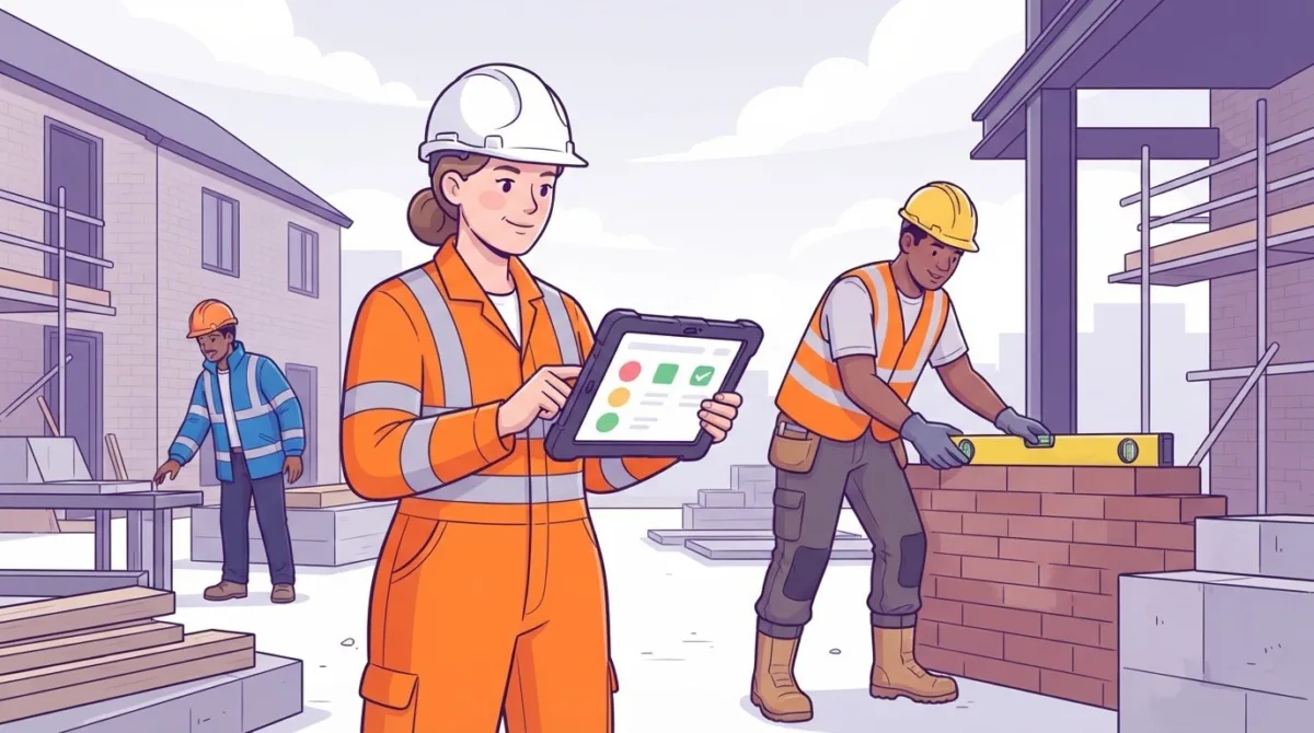 Contractor competency management for assessing skills and verifying cards