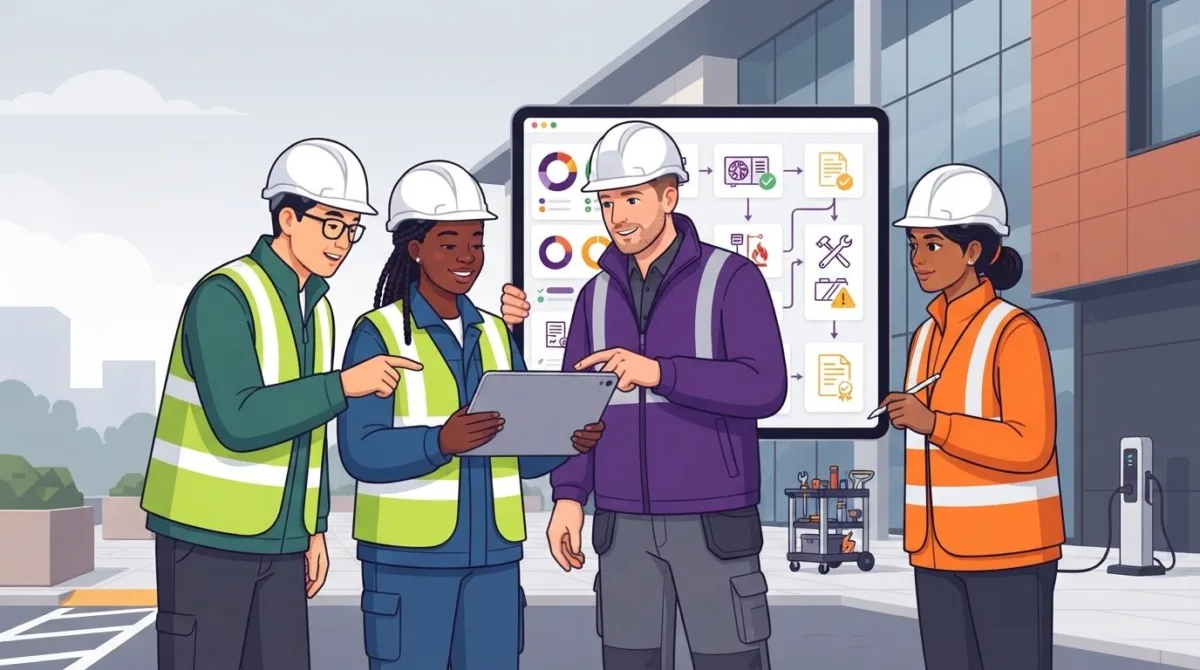 Facilities management compliance software for UK sites