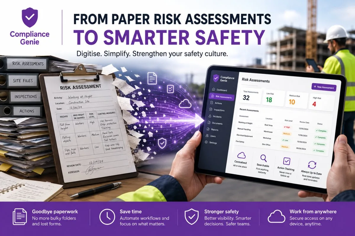 How to Digitise Paper Risk Assessments: A Comprehensive Transition Guide