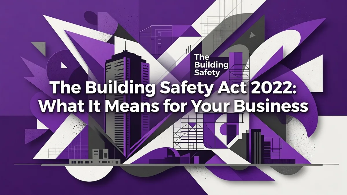 Professional header image for industry analysis: The Building Safety Act 2022: What It Means for Your Busi...