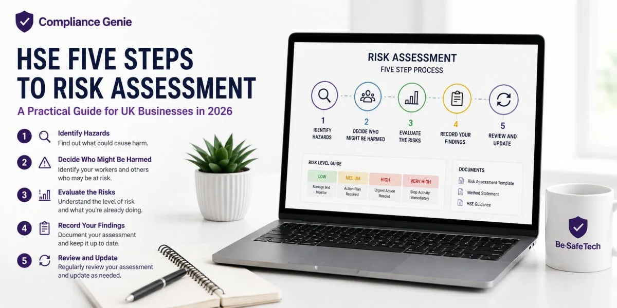 HSE Five Steps to Risk Assessment: A Practical Guide for UK Businesses in 2026