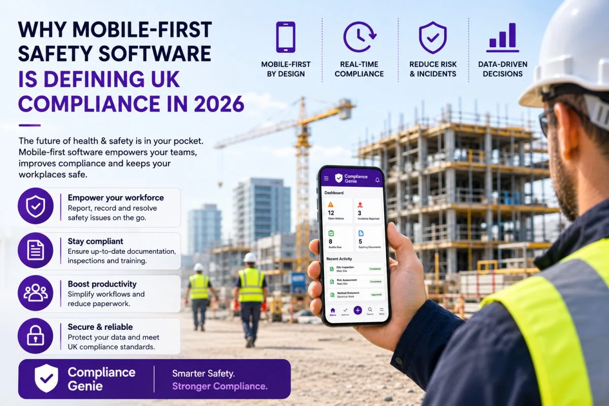 Why Mobile-First Safety Software is Defining UK Compliance in 2026