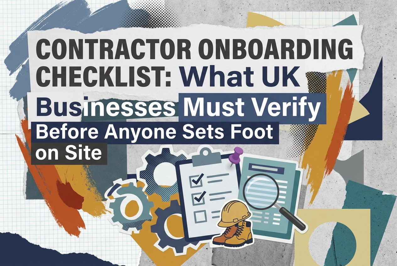 Professional header image for step-by-step guide: Contractor Onboarding Checklist: What UK Businesses Must ...